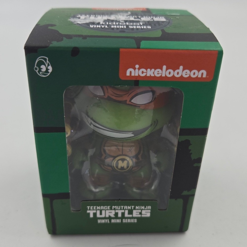 Kidrobot TMNT Michelangelo Vinyl Mini Series Figure Nickelodeon 355K110623